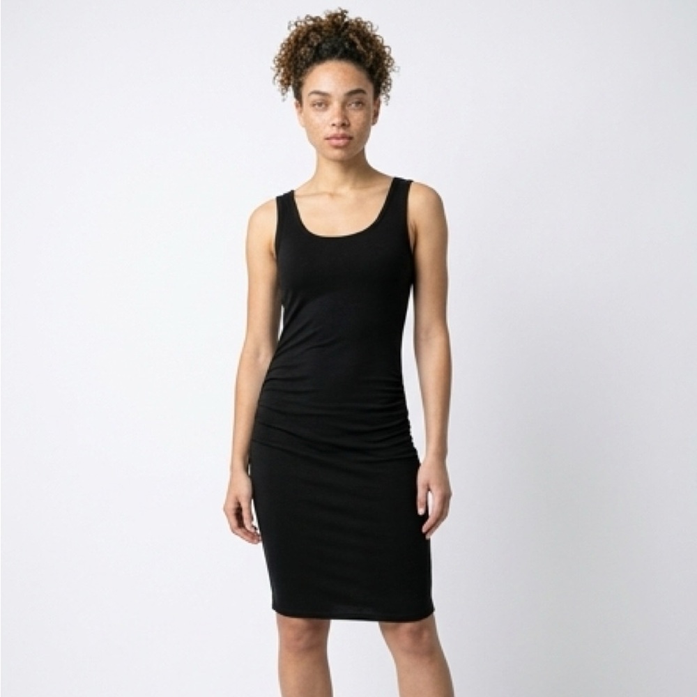 Women's Stretch Tank Dress - Black